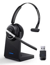 Fone de Ouvido Bluetooth PrancyBT V5.2 com Microfone - Preto