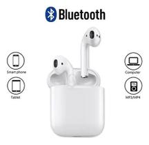 Fone de Ouvido Bluetooth S/Fio Recarregável - Conexão Contínua
