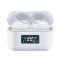 Fone de ouvido Bluetooth sem fio 5.0 In-ear com display digital Mini fone de ouvido