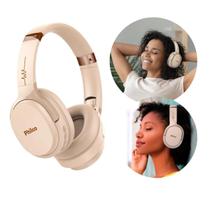 Fone de Ouvido Bluetooth Sem Fio Bege Philco PFO01BTG Wave Fone de Ouvido Bluetooth Sem Fio Bege Philco PFO01BTG Wave