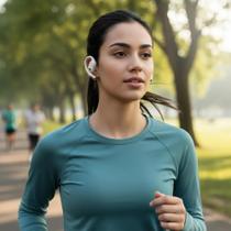 Fone de Ouvido Bluetooth Sem Fio com Alta Qualidade de Som Esporte