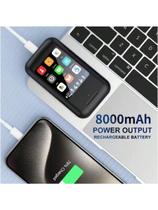 Fone de ouvido Bluetooth sem fio com controle de tela sensível ao toque multifuncional, redução de ruído inteligente