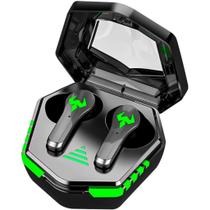 Fone De Ouvido Bluetooth Sem Fio Com LED Gamer TWS Para Android E IOS Noice Reduction