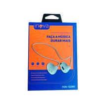 Fone De Ouvido Bluetooth Sem Fio Earcuffs Esportivo INOVA FON-12280 - BRANCO