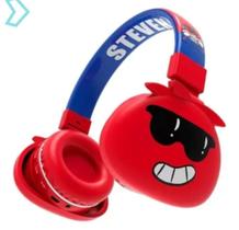 Fone de Ouvido Bluetooth Sem Fio Infantil Várias Cores Jellie Monsters - Xtrad Vermelho