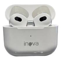 Fone de Ouvido Bluetooth Sem fio Inova Branco