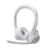Fone de ouvido Bluetooth sem fio Logitech Zone 300 com microfone - branco Fone de ouvido Bluetooth sem fio Logitech Zone 300 com microfone - branco