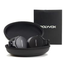 Fone de Ouvido Bluetooth Sem Fio Polyvox XH-1029 Preto Dobrável Wireless com Case/Estojo