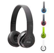 Fone de Ouvido Bluetooth: Sem Fio, Rádio FM, Entrada SD e Microfone Som Hi-Fi e Design Dobrável Envio Aleatorio