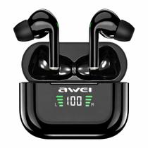 Fone de Ouvido Bluetooth Sem Fio T29P Esportivo IPX6 com Case Awei