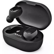 Fone De Ouvido Bluetooth Sem Fio Tws 5.3 Com Microfone Cancelamento De Ruído Preto
