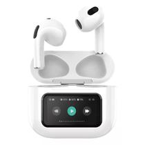 Fone de Ouvido Bluetooth sem Fio TWS Display Touch LED
