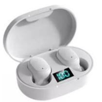Fone De Ouvido Bluetooth Sem Fio Tws Microfone Todos Celular Branco Fone De Ouvido Bluetooth Sem Fio Tws Microfone Todos Celular Branco