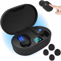 Fone de Ouvido Bluetooth Sem Fio Wireless 5.1 Duplo Com Visor, Premium