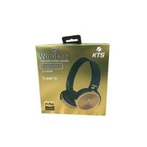 Fone de ouvido bluetooth sem fio Wireless KTS F-450BT Amarelo Fone de ouvido bluetooth sem fio Wireless KTS F-450BT Amarelo