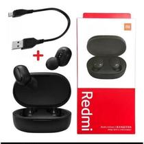 Fone de ouvido Bluetooth sem fio,Xiaomi AirDots,2 Geração Gamer com carregador