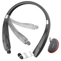 Fone de ouvido Bluetooth Semobio 2023 atualizado dobrável com microfone