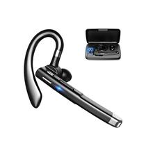 Fone de ouvido Bluetooth Shuqiaosi à prova d'água, sem usar as mãos, com capa V5.1 Fone de ouvido Bluetooth Shuqiaosi à prova d'água, sem usar as mãos, com capa V5.1