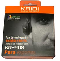 Fone De Ouvido Bluetooth Sport Acadêmia Corrida Com Microfone Kd-908 - Kaidi