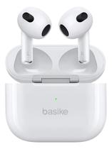 Fone De Ouvido Bluetooth Tela Basike Ergonômico Tws Branco Fone De Ouvido Bluetooth Tela Basike Ergonômico Tws Branco