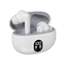 Fone de Ouvido Bluetooth TWS 895B Sem Fio Branco com Case de Recarga