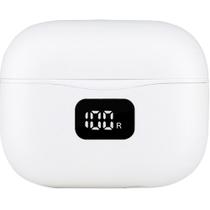 Fone de Ouvido Bluetooth TWS Branco com ANC FBT2002 Fone de Ouvido Bluetooth TWS Branco com ANC FBT2002