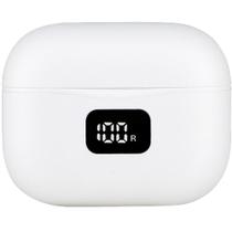 Fone de Ouvido Bluetooth TWS Branco FBT1002 Fone de Ouvido Bluetooth TWS Branco FBT1002