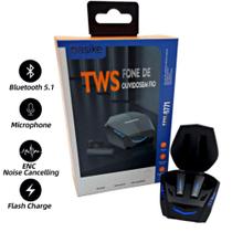 Fone de ouvido Bluetooth TWS estéreo com led premium - Inova