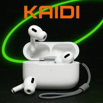 Fone de Ouvido Bluetooth TWS Kaidi Original Som Potente Com Microfone, Bateria Longa Duração