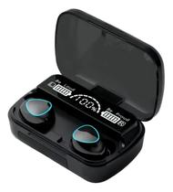 Fone De Ouvido Bluetooth Tws M10 V5.1 2000mah Ipx7 Powerbank
