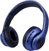 Fone de Ouvido Bluetooth versão 5.0 Oex Glam HS311 Sem Fio na Cor Azul Alcance de até 10 metros de distância