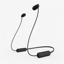 Fone De Ouvido Bluetooth WIC100 Sem Fio Neckband IPX4 Bateria 25h Microfone Preto Fone De Ouvido Bluetooth WIC100 Sem Fio Neckband IPX4 Bateria 25h Microfone Preto
