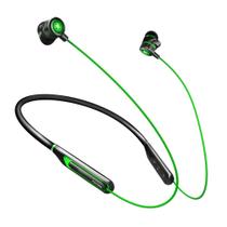 Fone de ouvido Bluetooth Wokex PLEXTONE G2 com pescoço suspenso verde