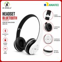 Fone de Ouvido Bluetooth X-Cell Headphone Sem Fio com Microfone Fone de Ouvido Bluetooth X-Cell Headphone Sem Fio com Microfone