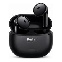 Fone de Ouvido Bluetooth Xiaomi Buds 8 Active M25 Preto TWS Sem Fio com Estojo de Carregamento Andro
