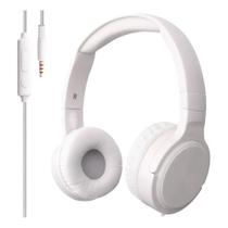 Fone de Ouvido BRANCO Headphone KP-FN626 Headset Com Microfone KNUP S - Com Fio Entrada de P2 Pc Celular PS4 - PANAMI