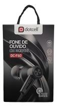 Fone de Ouvido C/fio Dotcell DC-F60 Fone de Ouvido C/fio Dotcell DC-F60