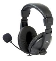 Fone De Ouvido C/ Mic Headset C3 Tech Voicer Comfort Ph-60bk