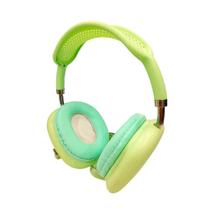 Fone De Ouvido C/ Microfone Headset P3 - Verde - Quanhe