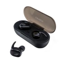 Fone de Ouvido C3Tech EP-TWS-50BK Intra Auricular Bluetooth 5.0 Tws - Preto