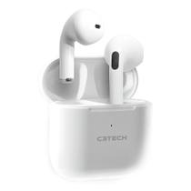Fone de Ouvido C3Tech Sem Fio Bluetooth 5.1 EP-TWS-21WH, Branco Fone de Ouvido C3Tech Sem Fio Bluetooth 5.1 EP-TWS-21WH, Branco