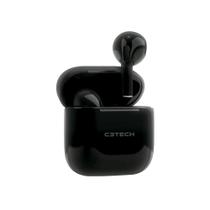 Fone de Ouvido C3Tech Sem Fio Bluetooth Preto EP-TWS-21BK
