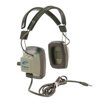 Fone de ouvido Califone EH-3SV com conector de 3,5 mm, bege/cinza claro Fone de ouvido Califone EH-3SV com conector de 3,5 mm, bege/cinza claro