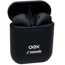 Fone De Ouvido Candy Tws Bluetooth 5.0 Free Oex Tws11 Preto
