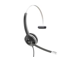 Fone de ouvido Cisco 531 com fio único com cabo RJ-9 de carvão