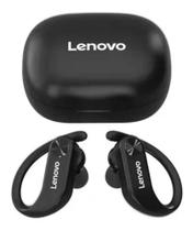 Fone de ouvido clip-ear gamer sem fio Lenovo LP7 preto