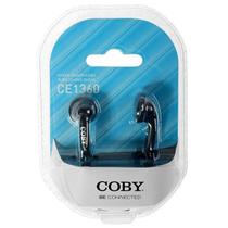 Fone de Ouvido Coby CE1360 com Cabo de 1.2 Metros - Preto Fone de Ouvido Coby CE1360 com Cabo de 1.2 Metros - Preto