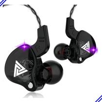 Fone de ouvido com fio com microfone cobre driver esportivo baixo estéreo Fone de ouvido com fio com microfone cobre driver esportivo baixo estéreo