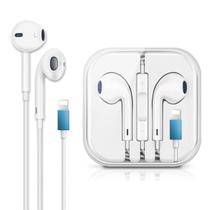 Fone de Ouvido com fio Compatível iPhone 8 Plus Xr 11 12 13 14