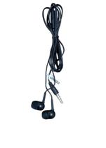 Fone de Ouvido com Fio e Estojo Conector P2 - Preta